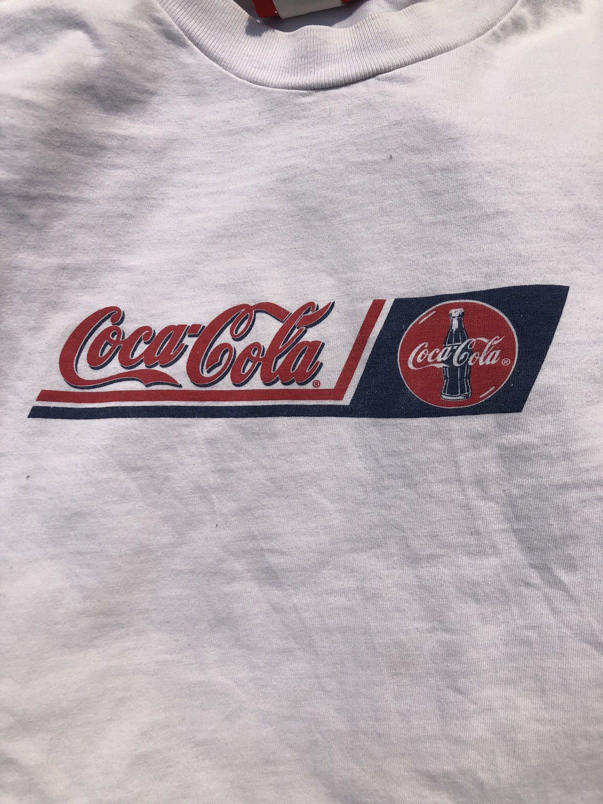 Coca Cola × Vintage Vintage Coca-Cola White Longsleeve Tee Size US M / EU 48-50 / 2 - 4 Thumbnail