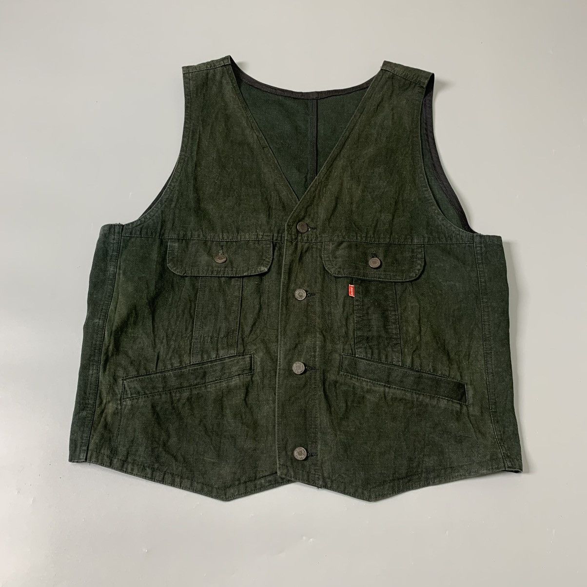 Levi's × Vintage Levi’s vintage rare vest Size US S / EU 44-46 / 1 - 1 Thumbnail