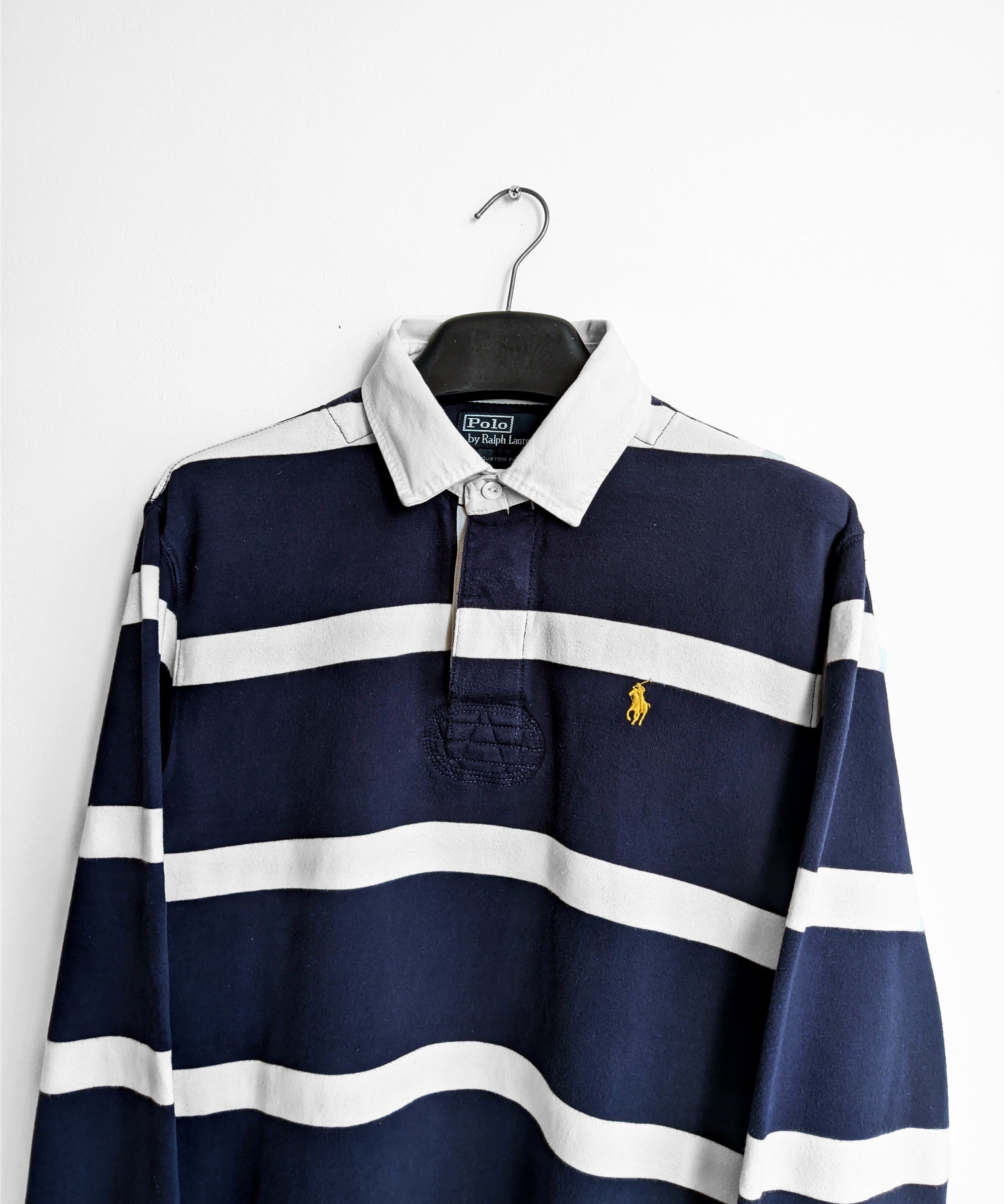 Vintage 00s Ralph Lauren racing blue top