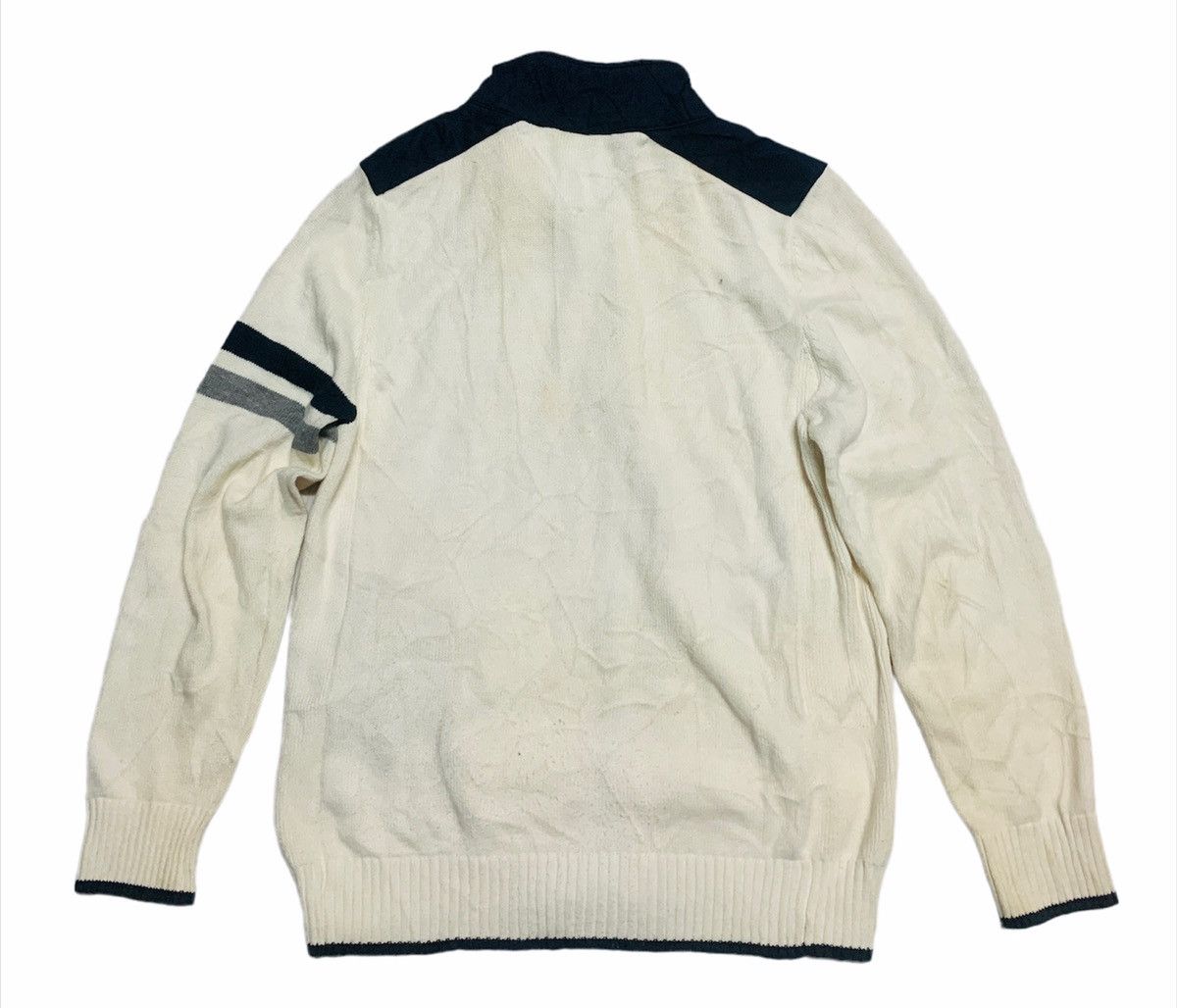 Aran Isles Knitwear × Tommy Hilfiger TOMMY HILFIGER KNITTED JACKET Size US L / EU 52-54 / 3 - 2 Thumbnail
