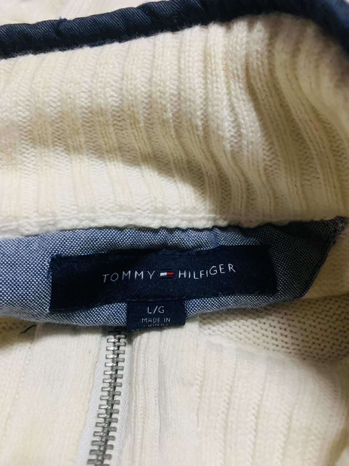 Aran Isles Knitwear × Tommy Hilfiger TOMMY HILFIGER KNITTED JACKET Size US L / EU 52-54 / 3 - 5 Thumbnail
