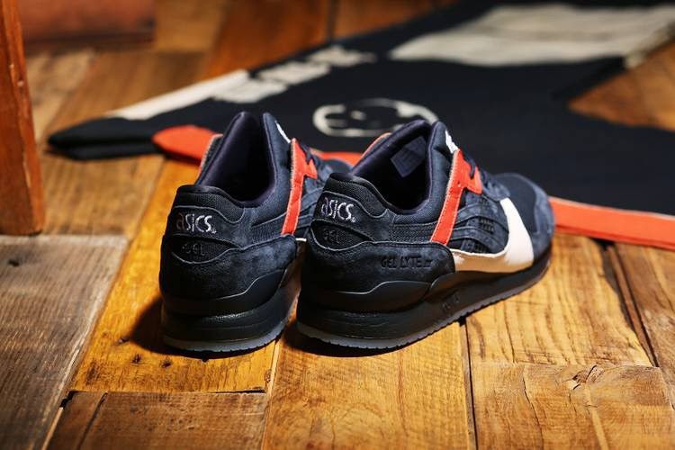 Asics × Indigo × Japanese Brand 2016 KiCKS LAB TOKYO GEL LYTE iii 3 HiKESHi HANTEN H6E1K5858 Size US 8 / EU 41 - 3 Thumbnail