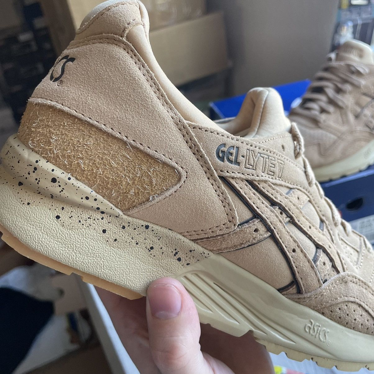 Asics 2015 MONKEYTiME GEL LYTE V 5 SAND LAYER BEiGE H6H3K0505 Size US 8.5 / EU 41-42 - 12 Thumbnail