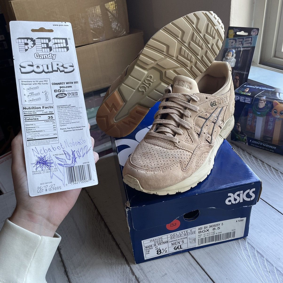 Asics 2015 MONKEYTiME GEL LYTE V 5 SAND LAYER BEiGE H6H3K0505 Size US 8.5 / EU 41-42 - 5 Thumbnail
