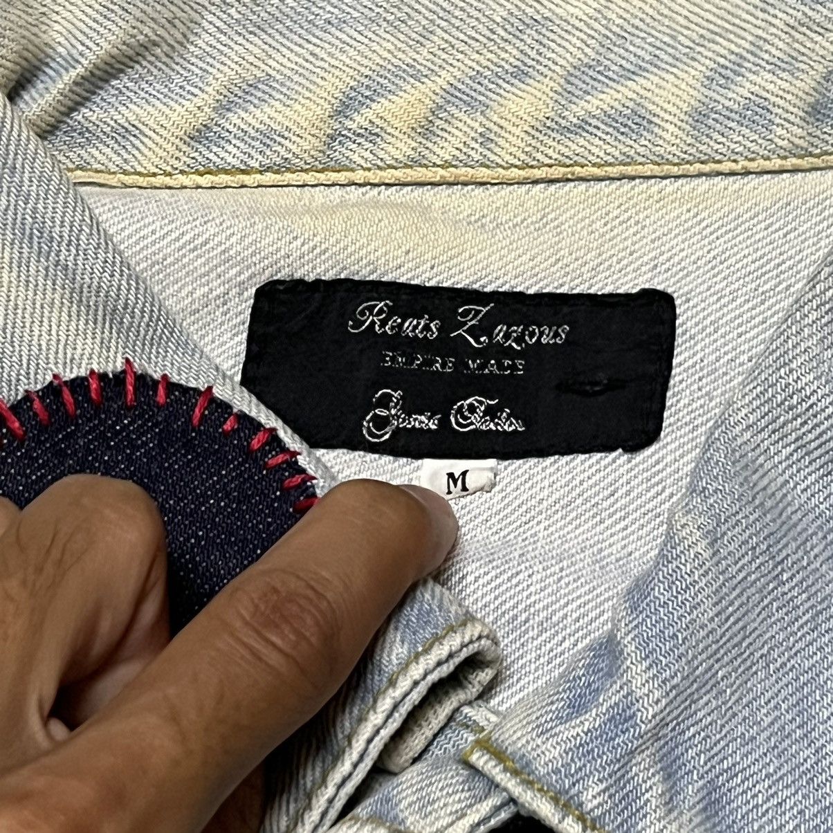 Japanese Brand Denim Jacket Rework Patchwork Size US M / EU 48-50 / 2 - 6 Thumbnail