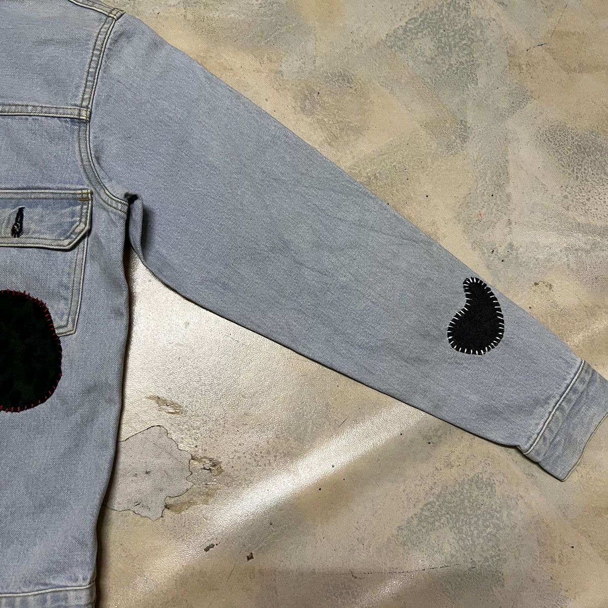 Japanese Brand Denim Jacket Rework Patchwork Size US M / EU 48-50 / 2 - 8 Thumbnail