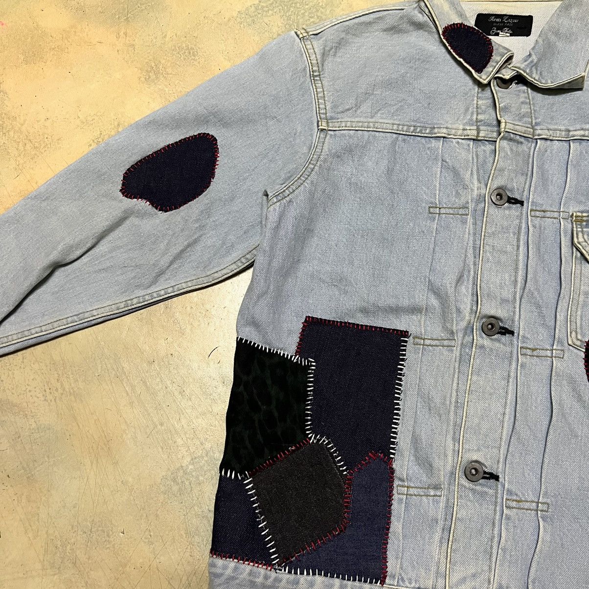 Japanese Brand Denim Jacket Rework Patchwork Size US M / EU 48-50 / 2 - 7 Thumbnail