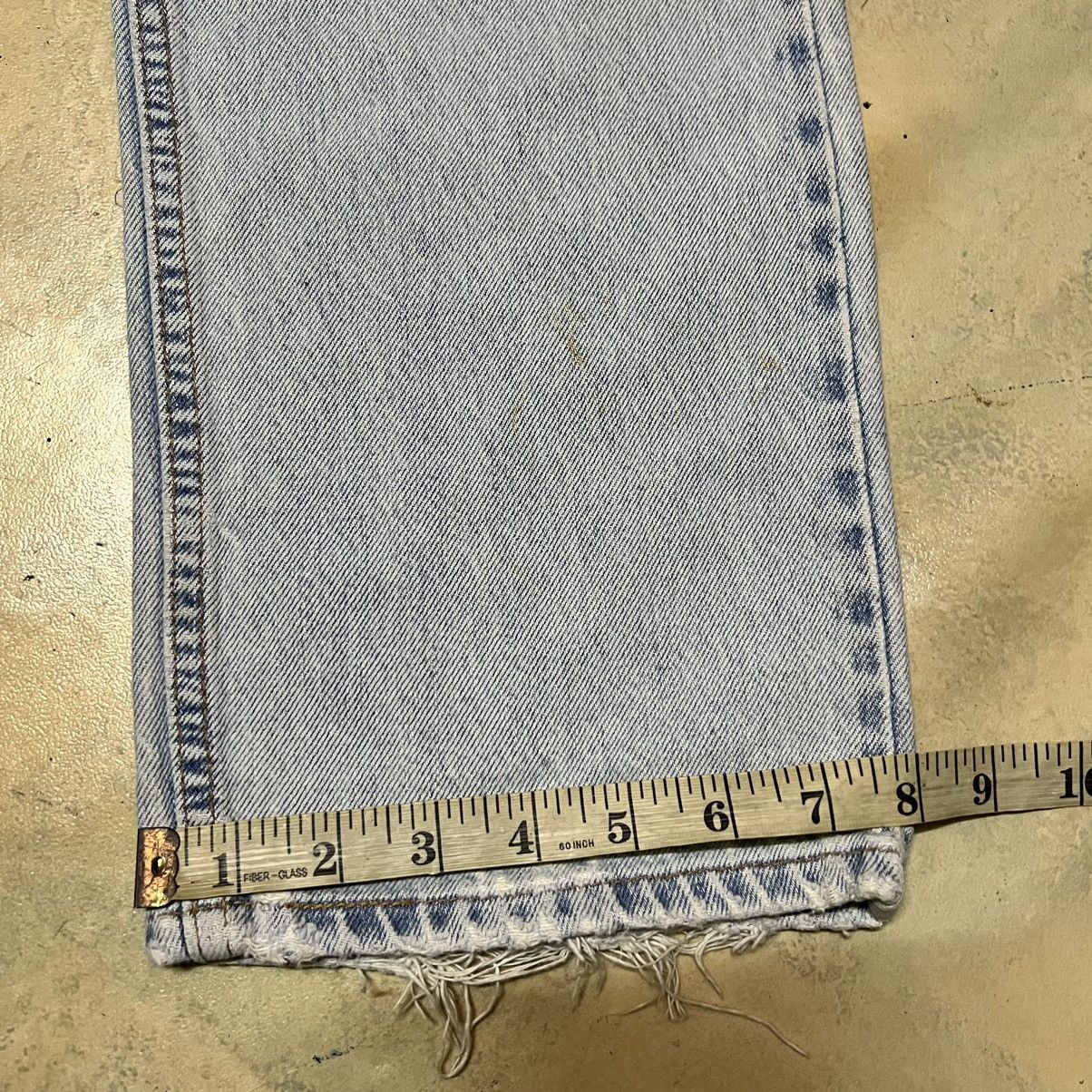 Levi's Levis Custom Rework Patchwork Denim Jeans Size US 31 - 17 Thumbnail