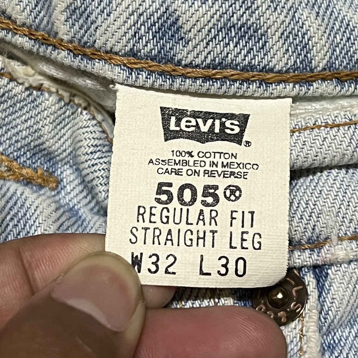 Levi's Levis Custom Rework Patchwork Denim Jeans Size US 31 - 10 Thumbnail