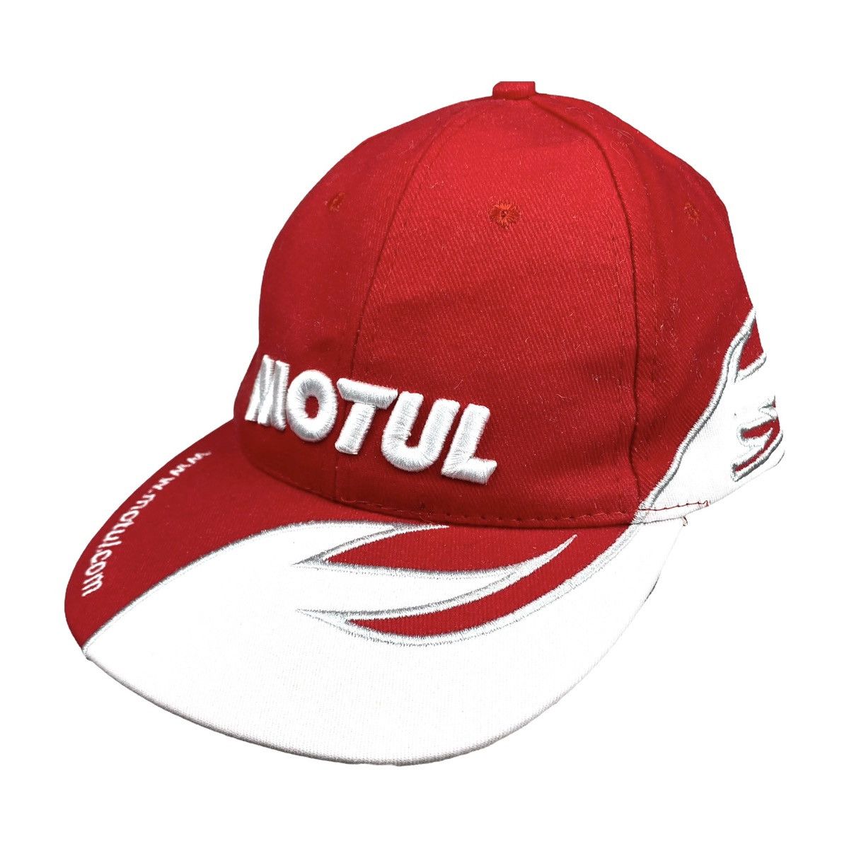 Vintage 💥90’s Vintage Motul Racing Cap Embroidered Flame Art Size ONE SIZE - 1 Thumbnail