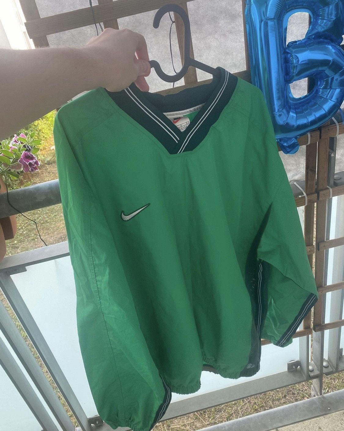Nike Vintage nike nigeria big logo ultra rare jacket Size US L / EU 52-54 / 3 - 1 Thumbnail