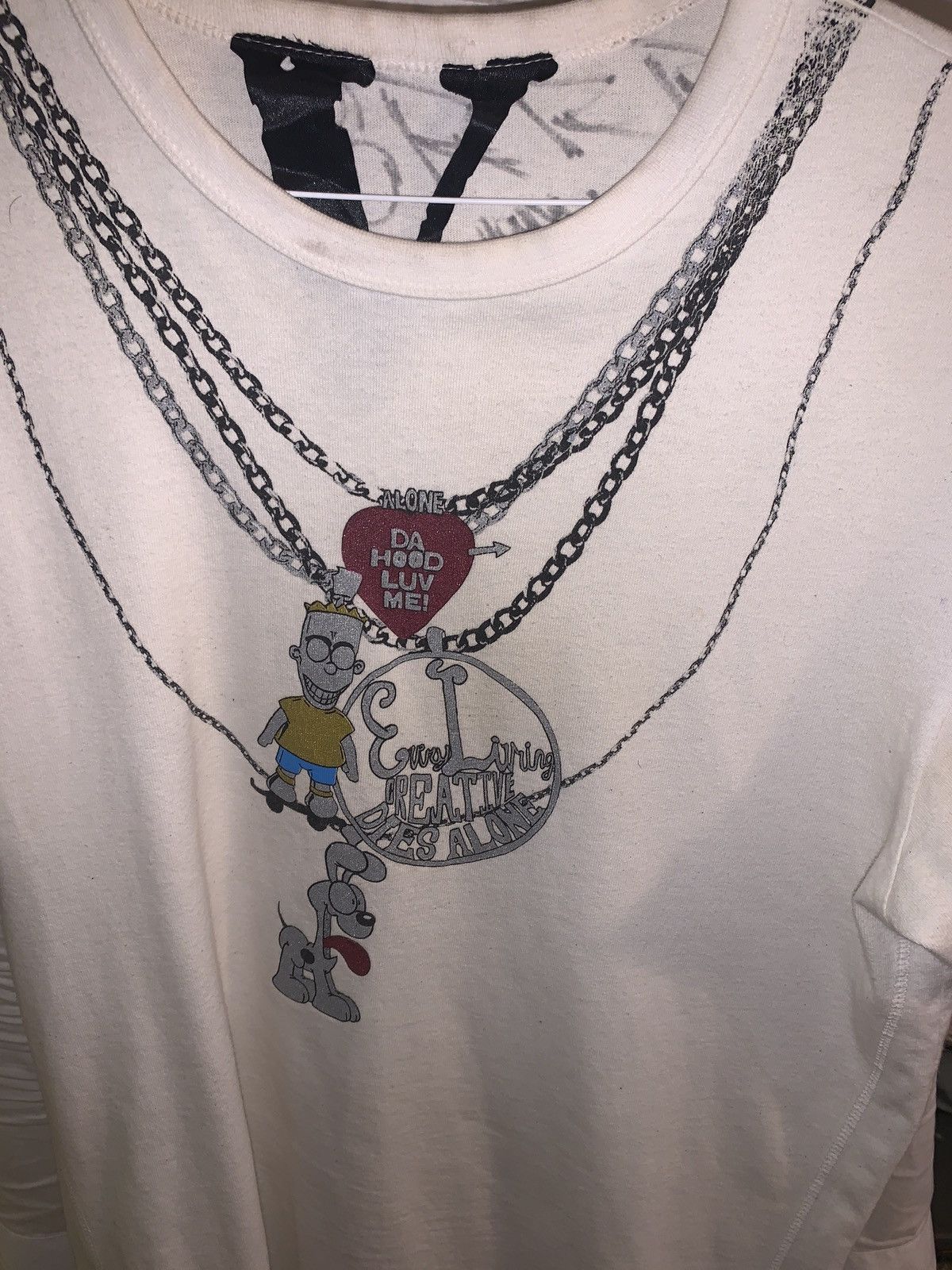 Vlone Autographed Gucci Chains Vlone x 2018 ATL Pop-Up Size US L / EU 52-54 / 3 - 3 Thumbnail