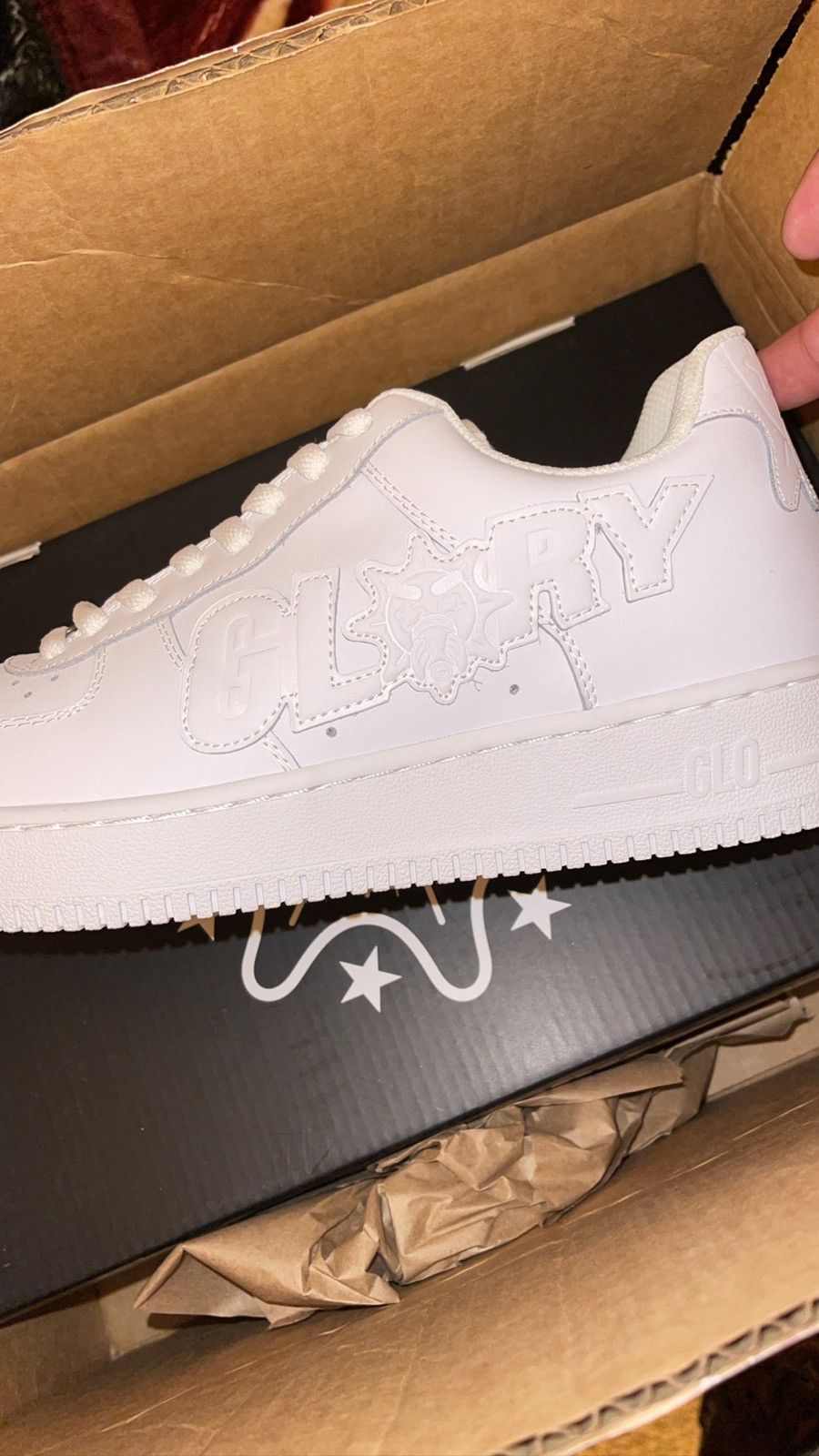 Glo Gang Glo Gang Glory Boyz 1s (Yellow/White) | Grailed