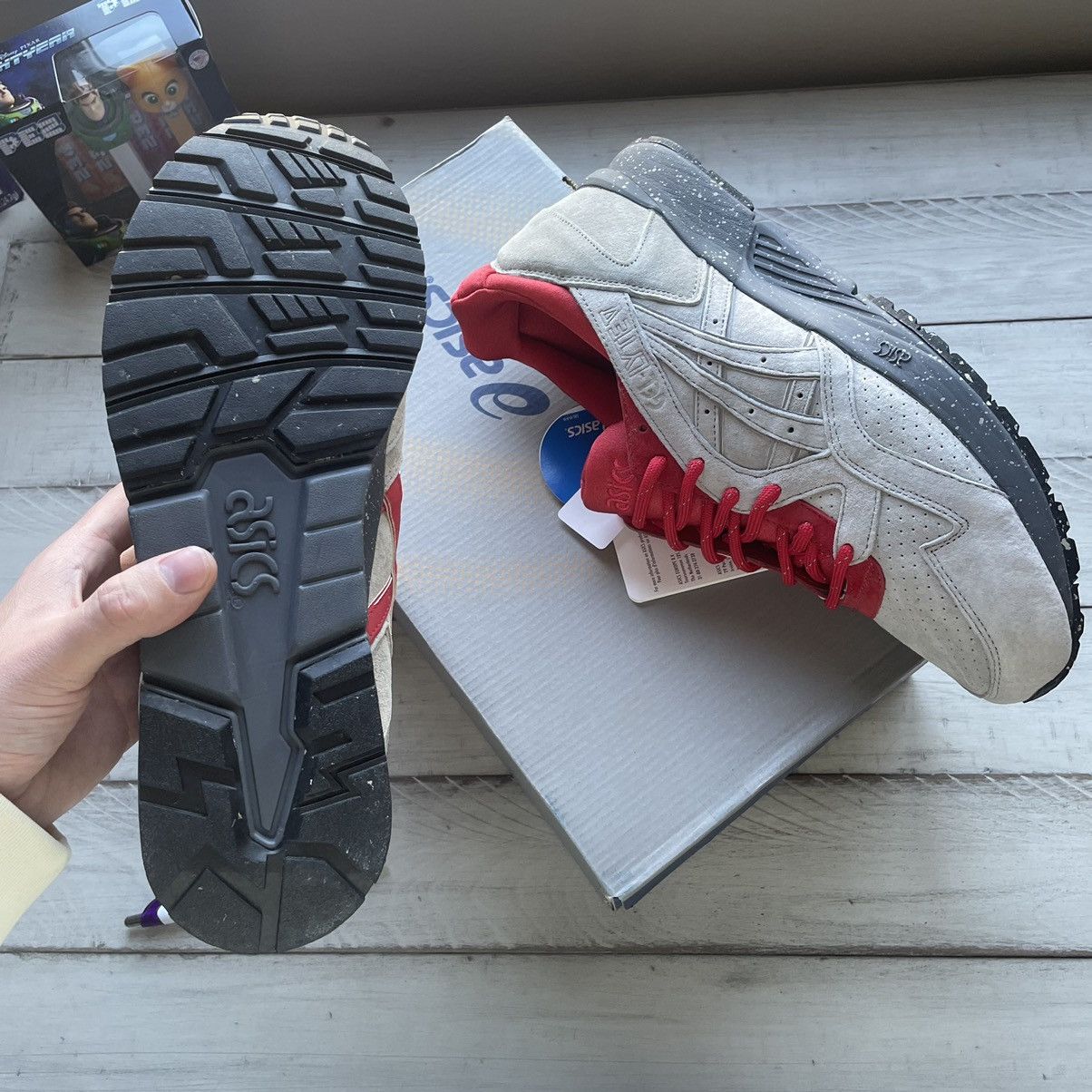 Asics × CNCPTS 2014 GEL LYTE V 5 EMBER ASPHALT CONCRETE SUEDE H43JK1111 Size US 12 / EU 45 - 7 Thumbnail