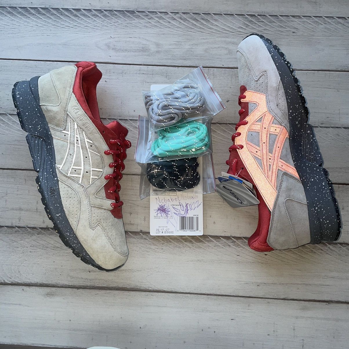 Asics × CNCPTS 2014 GEL LYTE V 5 EMBER ASPHALT CONCRETE SUEDE H43JK1111 Size US 12 / EU 45 - 15 Thumbnail