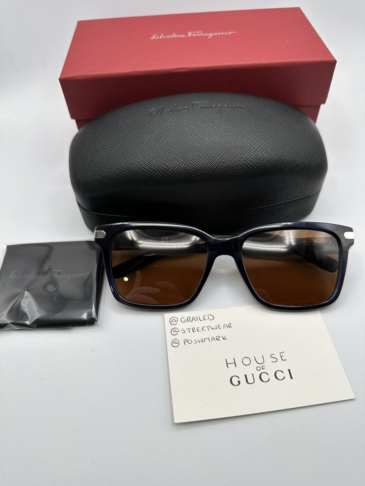 Salvatore Ferragamo Salvatore Ferragamo Sunglasses Size ONE SIZE - 9 Thumbnail