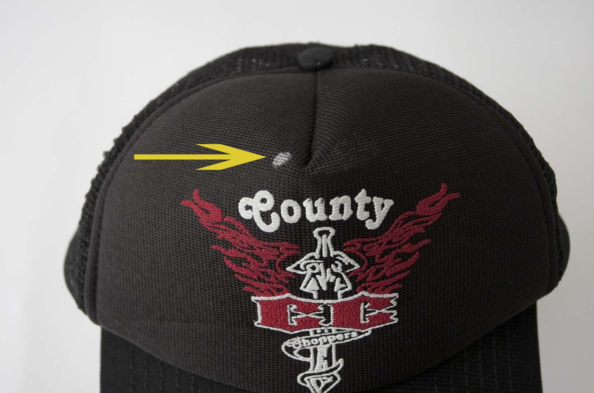 Vintage × West Coast Choppers ** County Choppers Cap Mesh Snapback Vintage Size ONE SIZE - 3 Thumbnail
