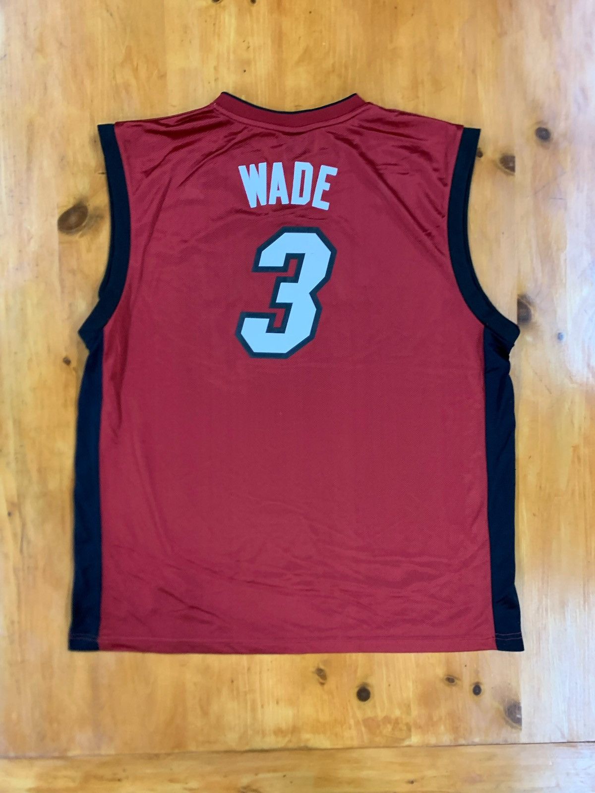 Vintage Vintage Adidas Miami Heat Dwayne Wade Jersey Size US XXL / EU 58 / 5 - 4 Thumbnail