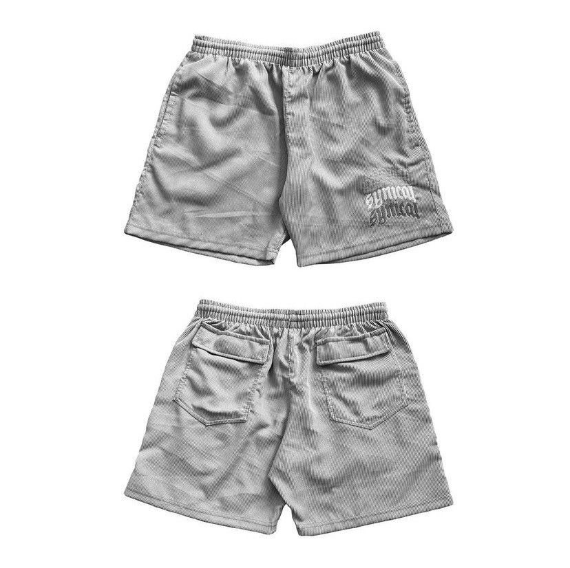 Other SYNICAL GREY CORDUROY SHORTS Size US 32 / EU 48 - 3 Thumbnail