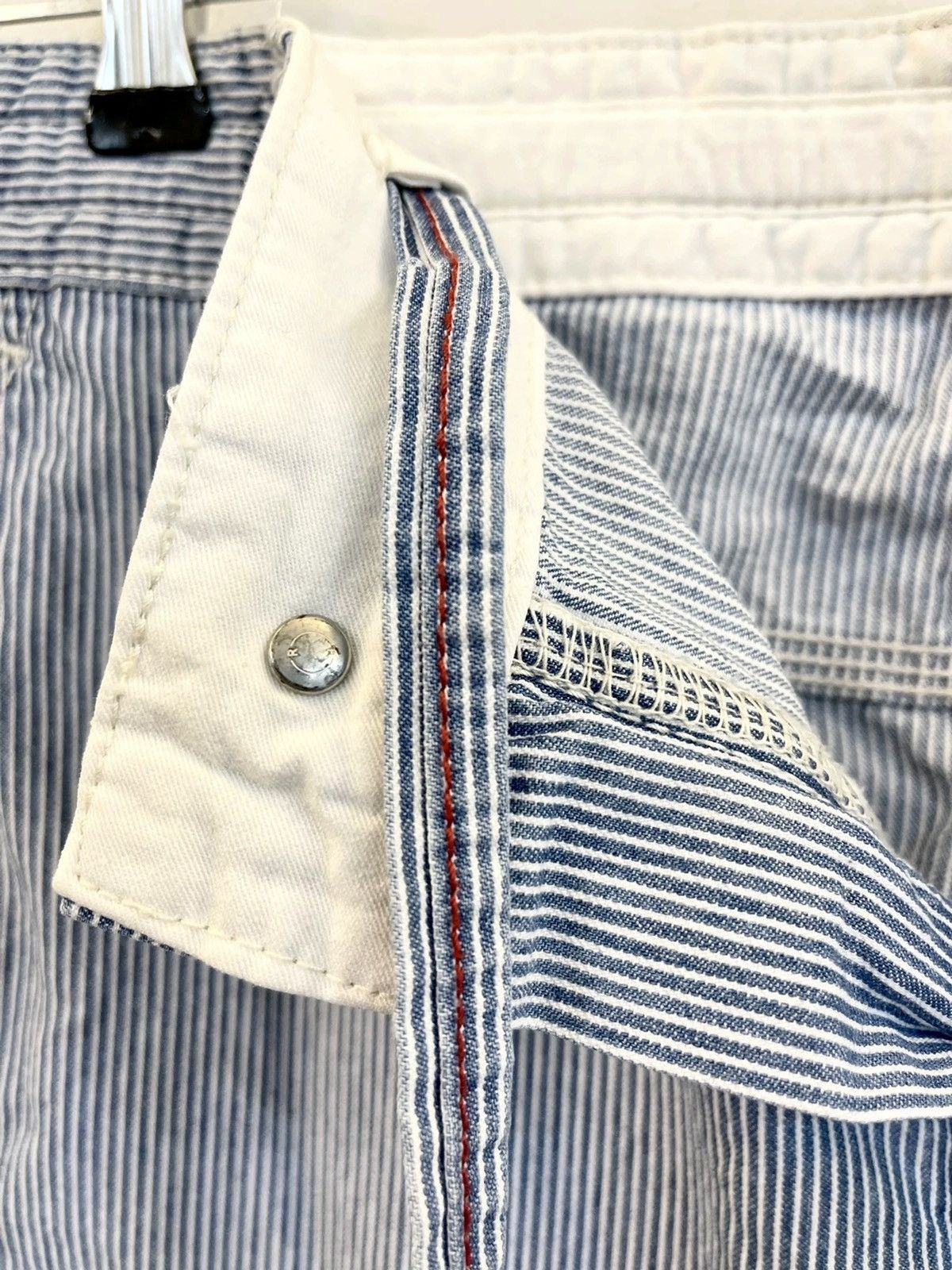 Uniqlo VINTAGE🔥🔥HICKORY STRIPE UNIQLO UJ STYLE SIZE 34X31 Size US 34 / EU 50 - 7 Thumbnail