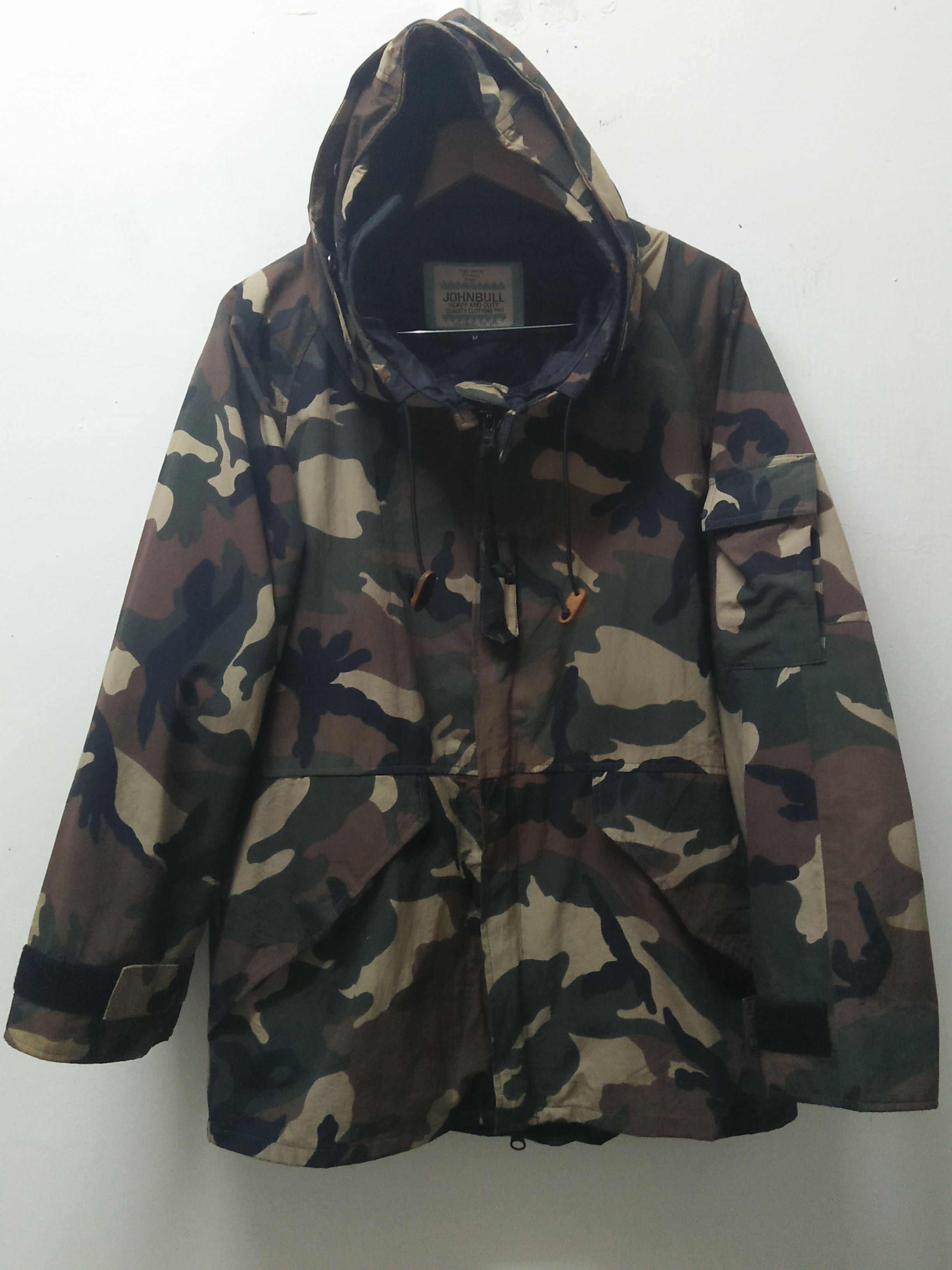 image of Camouflage Jacket John Bull, Men's (Size Medium)
