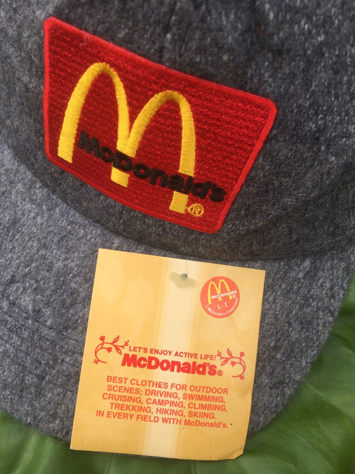 Mcdonald’s Hats Embroidered Logo