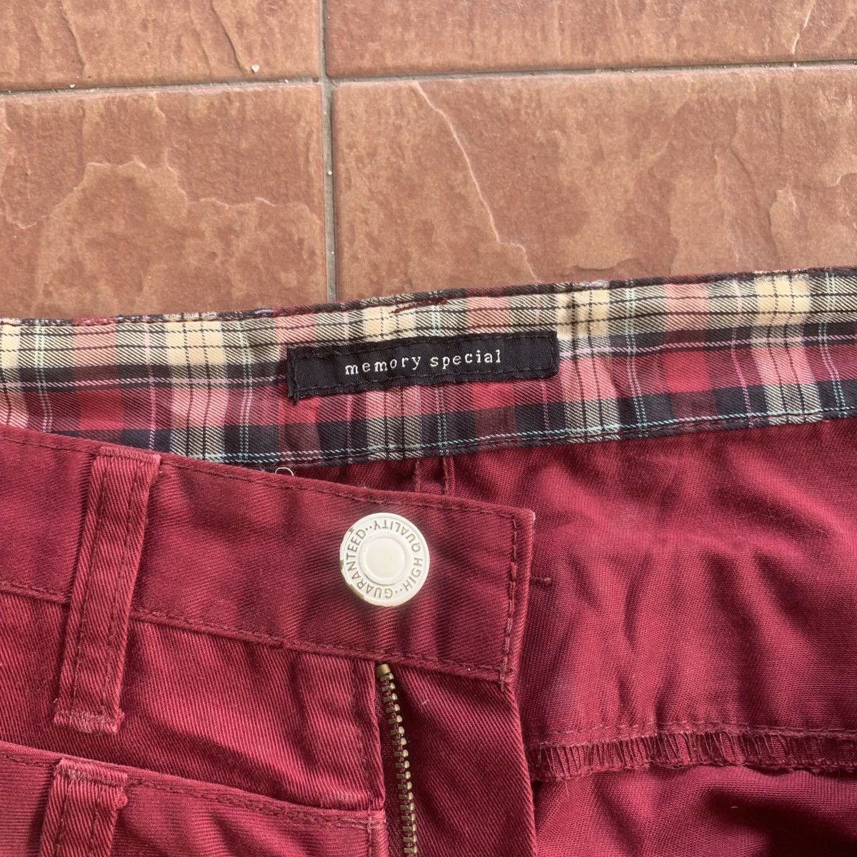 Japanese Brand × Seditionaries × Vintage SEND OFFERS🔥 JAPANESE VTG DOUBLE WAIST TROUSERS CHECK PANTS Size US 29 - 7 Thumbnail