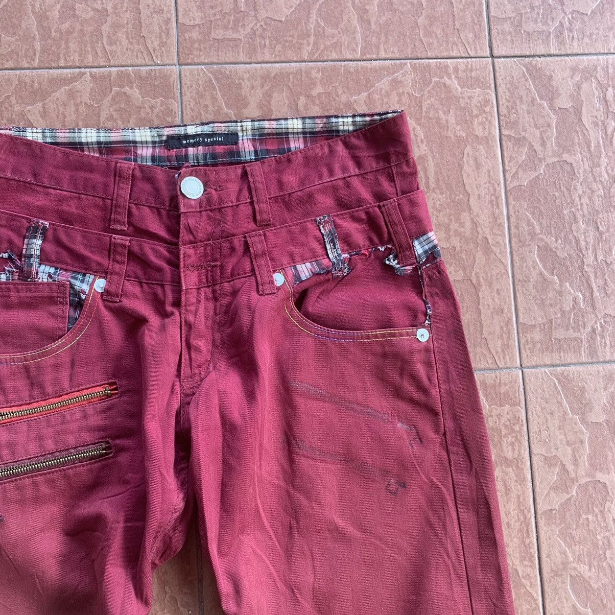 Japanese Brand × Seditionaries × Vintage SEND OFFERS🔥 JAPANESE VTG DOUBLE WAIST TROUSERS CHECK PANTS Size US 29 - 5 Thumbnail