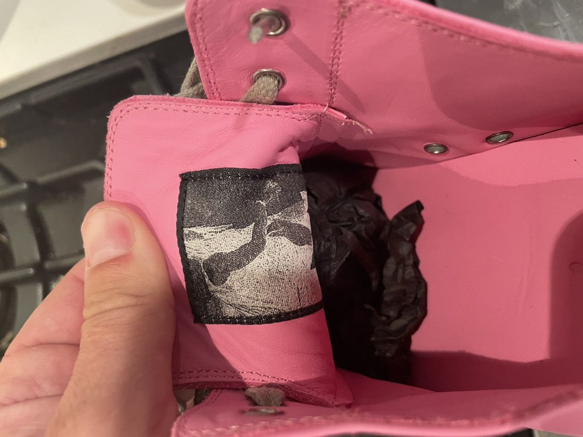 Rick Owens Rick Owens Ramones Pink Pop Low Top Size US 9 / EU 42 - 7 Thumbnail