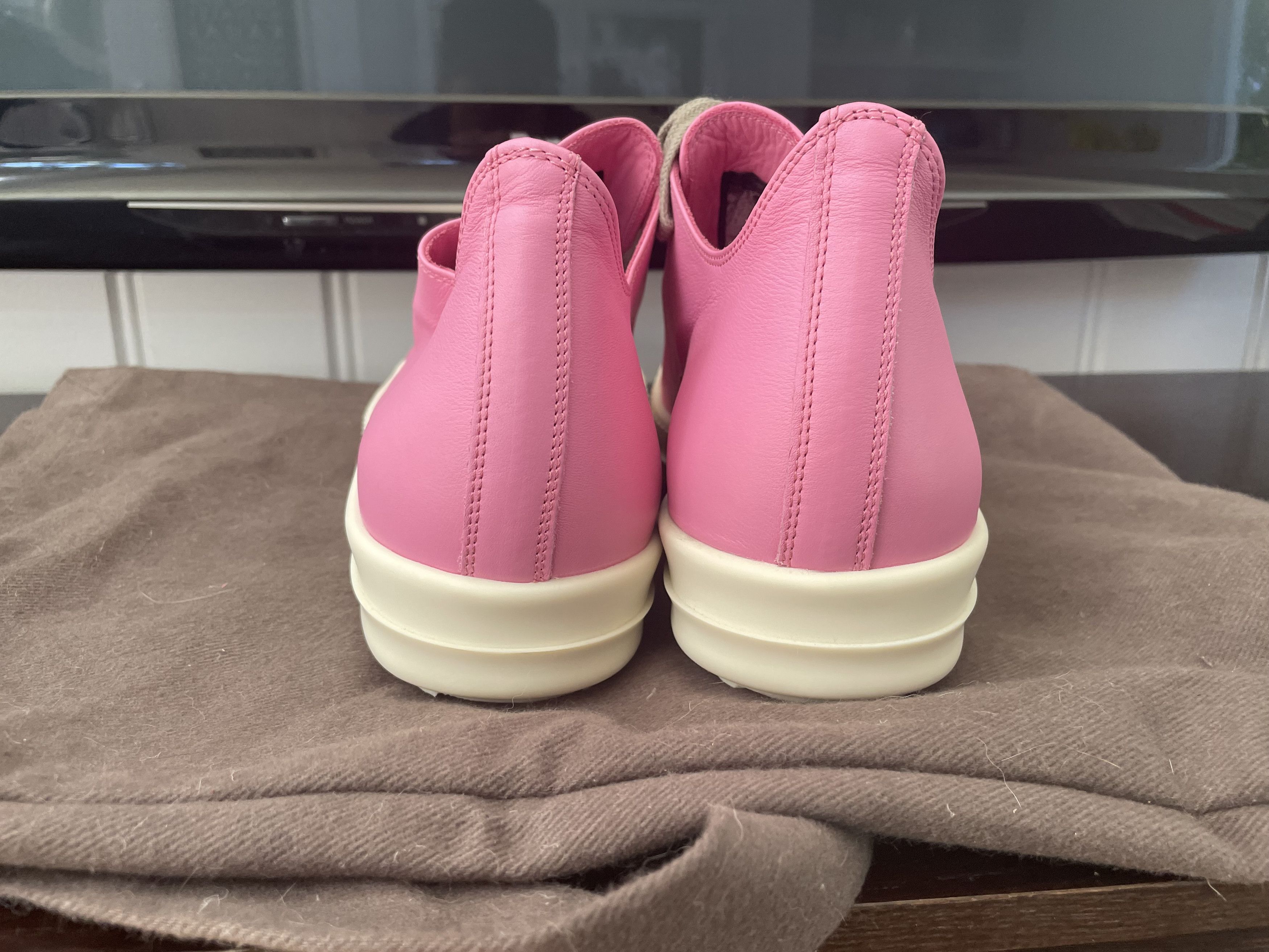Rick Owens Rick Owens Ramones Pink Pop Low Top Size US 9 / EU 42 - 4 Thumbnail