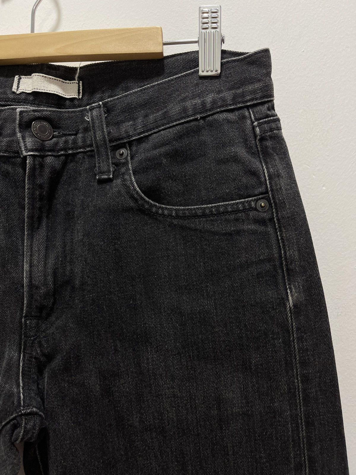 Japanese Brand × Uniqlo DISTRESSED UNIQLO SELVEDGE SLIM FIT DENIM JEANS Size US 29 - 3 Thumbnail