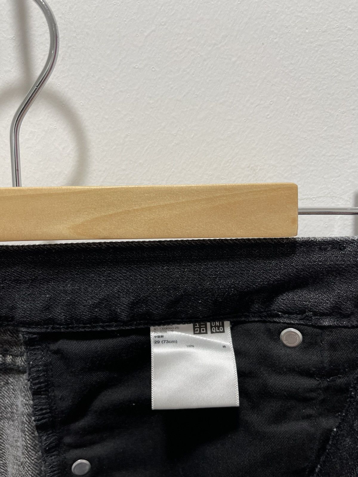 Japanese Brand × Uniqlo DISTRESSED UNIQLO SELVEDGE SLIM FIT DENIM JEANS Size US 29 - 14 Thumbnail