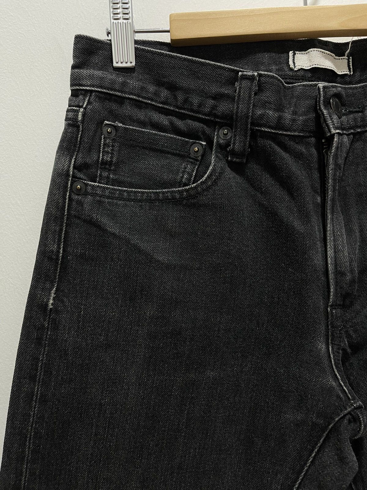 Japanese Brand × Uniqlo DISTRESSED UNIQLO SELVEDGE SLIM FIT DENIM JEANS Size US 29 - 4 Thumbnail