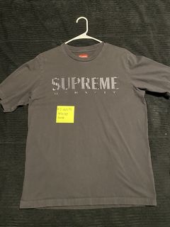 Supreme gradient hotsell logo tee