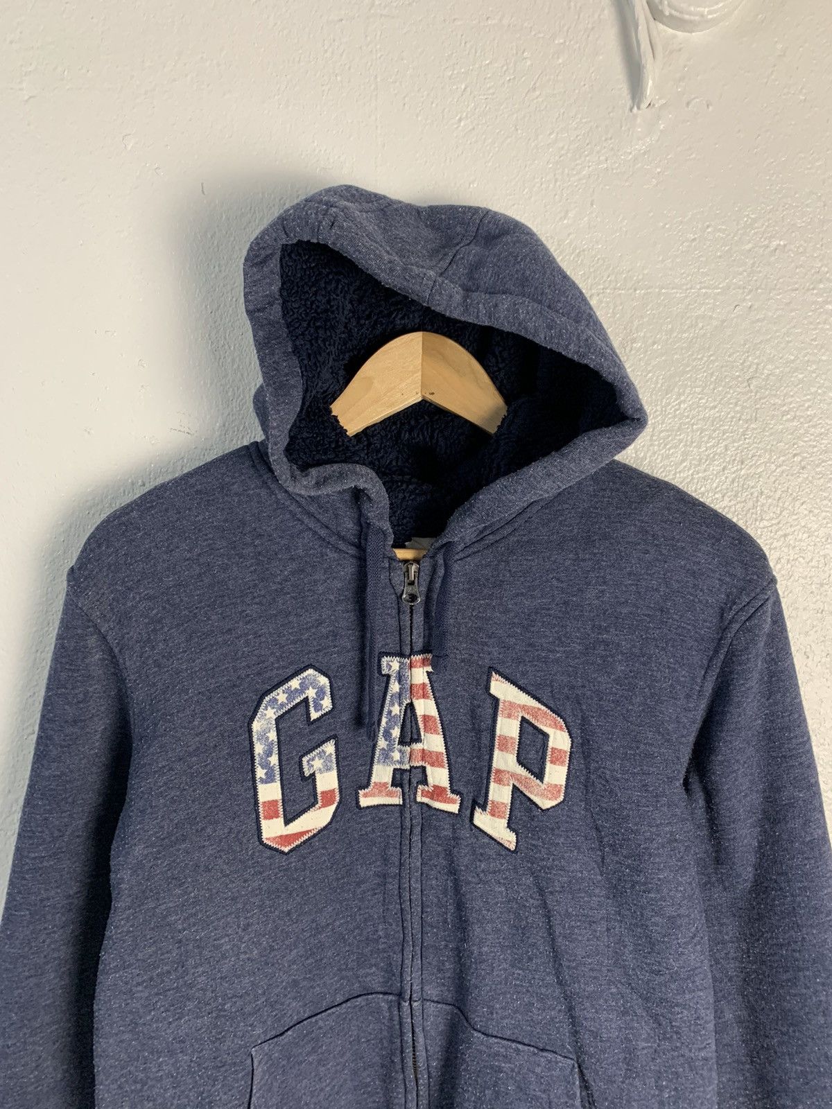 Gap Gap Spellout Zipper Hoodie Size US S / EU 44-46 / 1 - 4 Thumbnail