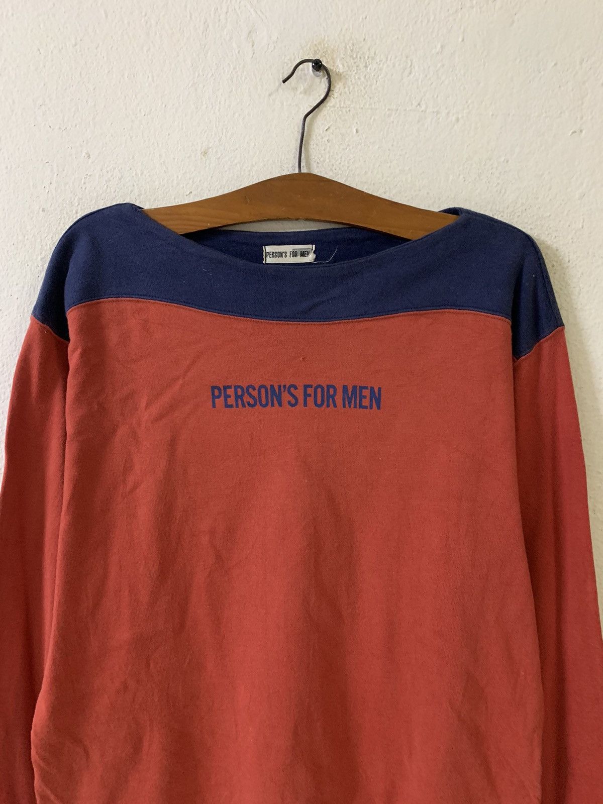 PERSON'S Person’s For Men Spellout Sweatshirt Size US M / EU 48-50 / 2 - 8 Thumbnail
