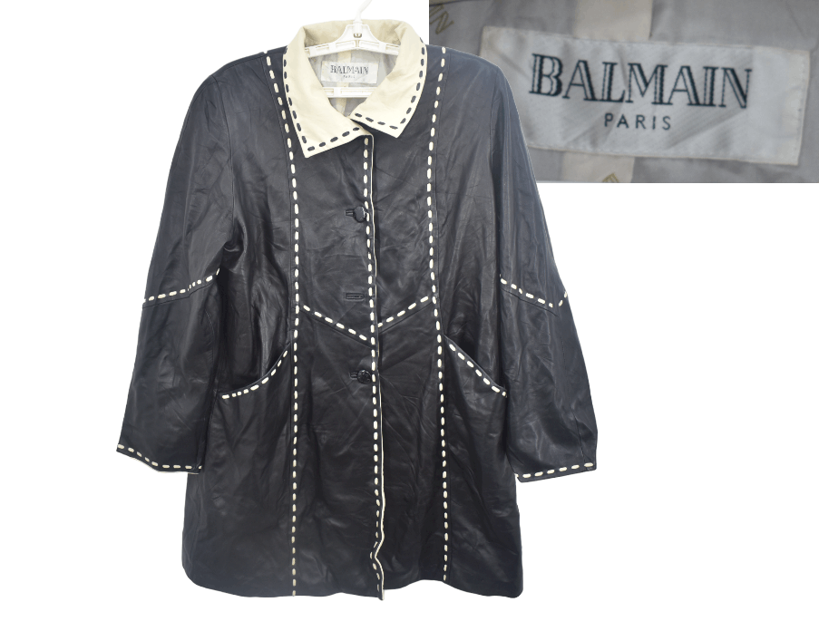 Balmain OG Balmain A2 Leather Jacket | Grailed