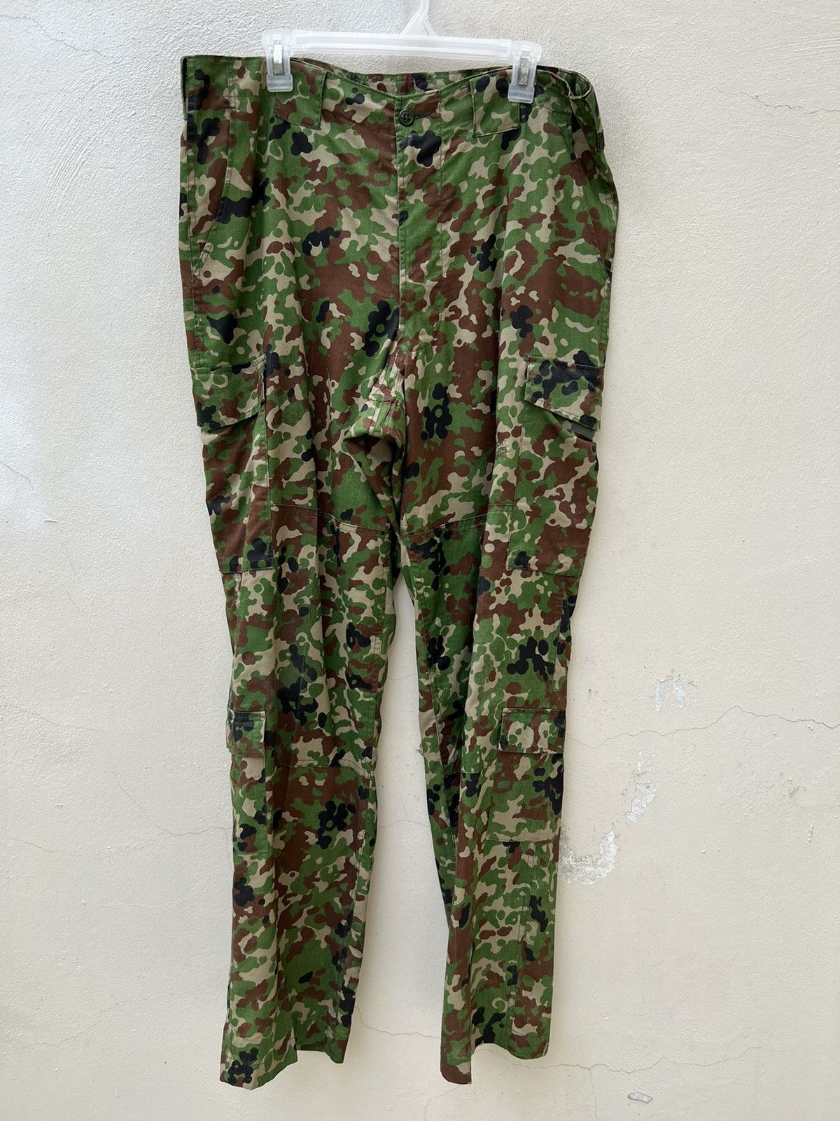 Vintage VTG Japan Jietai Flecktarn JGSDF Camo Cargo Linen Trouser Size US 36 / EU 52 - 6 Thumbnail