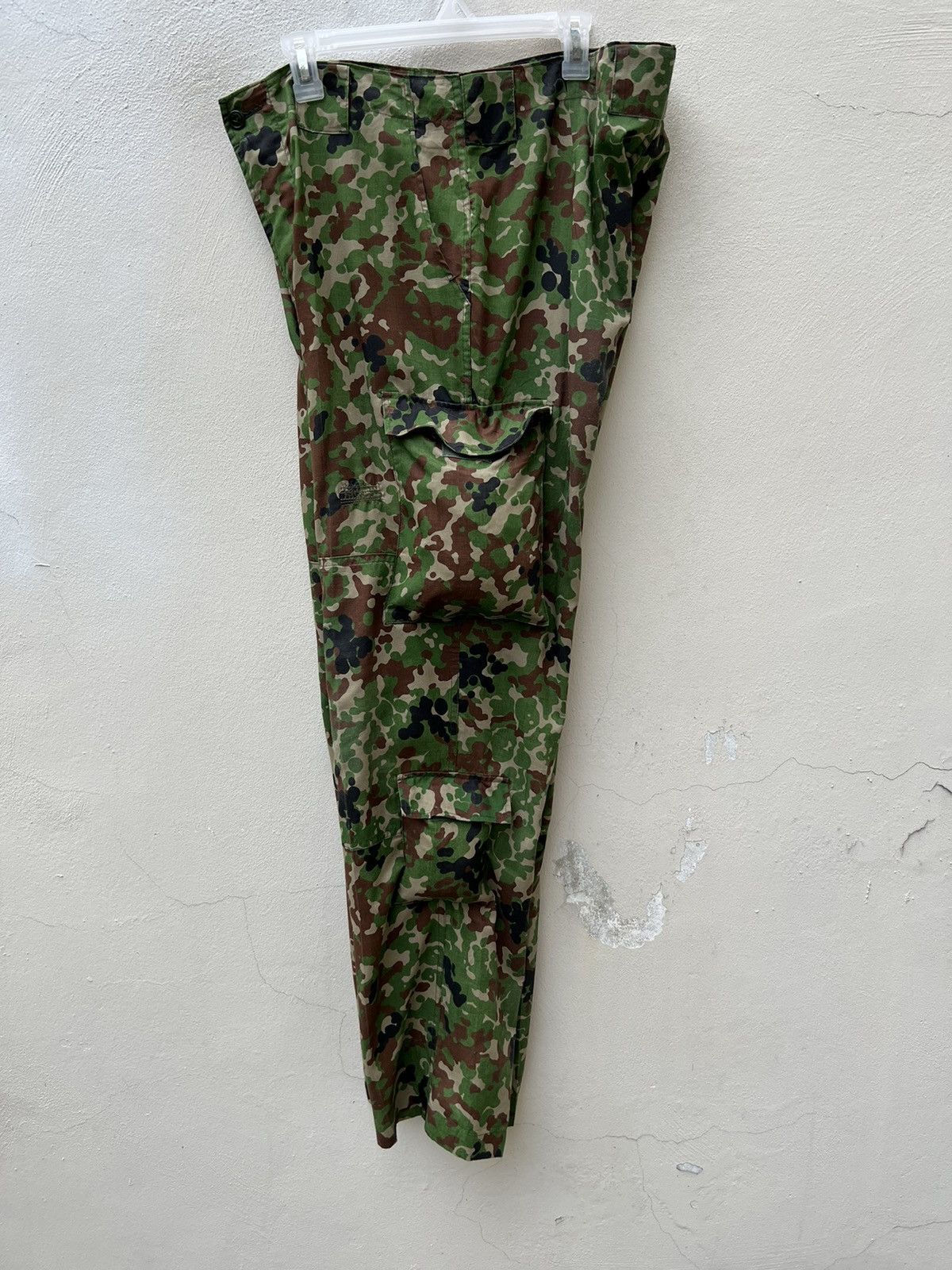 Vintage VTG Japan Jietai Flecktarn JGSDF Camo Cargo Linen Trouser Size US 36 / EU 52 - 19 Thumbnail
