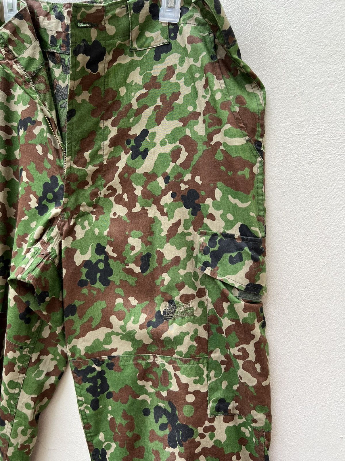 Vintage VTG Japan Jietai Flecktarn JGSDF Camo Cargo Linen Trouser Size US 36 / EU 52 - 11 Thumbnail