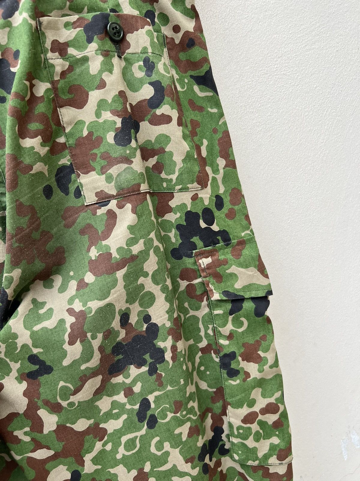 Vintage VTG Japan Jietai Flecktarn JGSDF Camo Cargo Linen Trouser Size US 36 / EU 52 - 17 Thumbnail