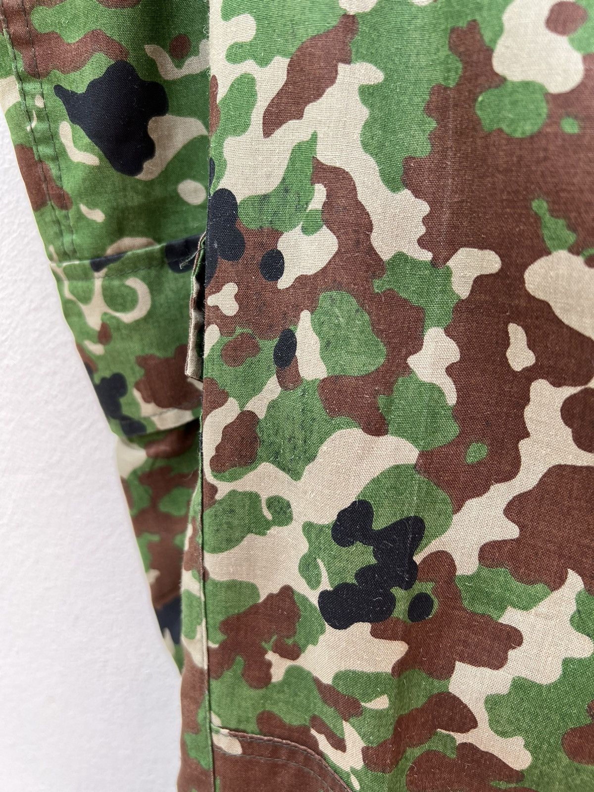 Vintage VTG Japan Jietai Flecktarn JGSDF Camo Cargo Linen Trouser Size US 36 / EU 52 - 9 Thumbnail