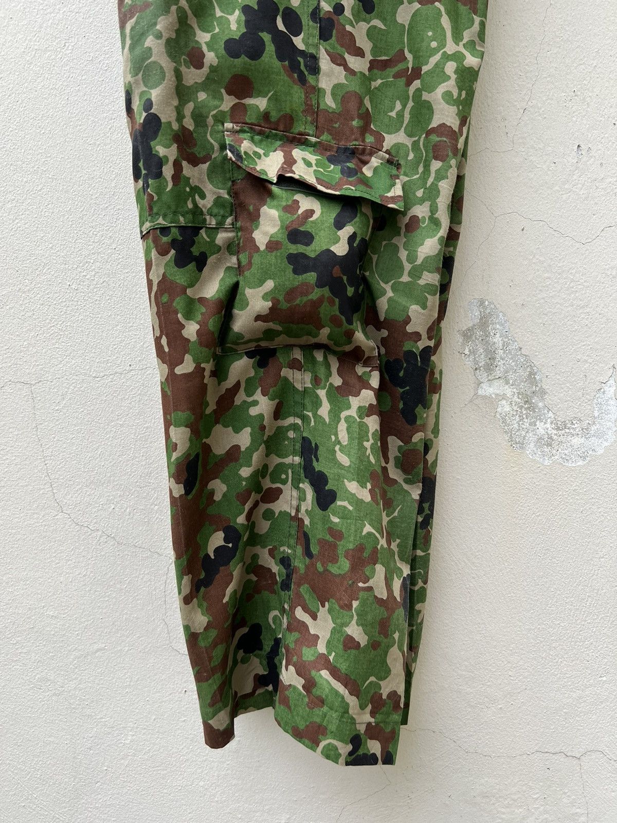 Vintage VTG Japan Jietai Flecktarn JGSDF Camo Cargo Linen Trouser Size US 36 / EU 52 - 21 Thumbnail