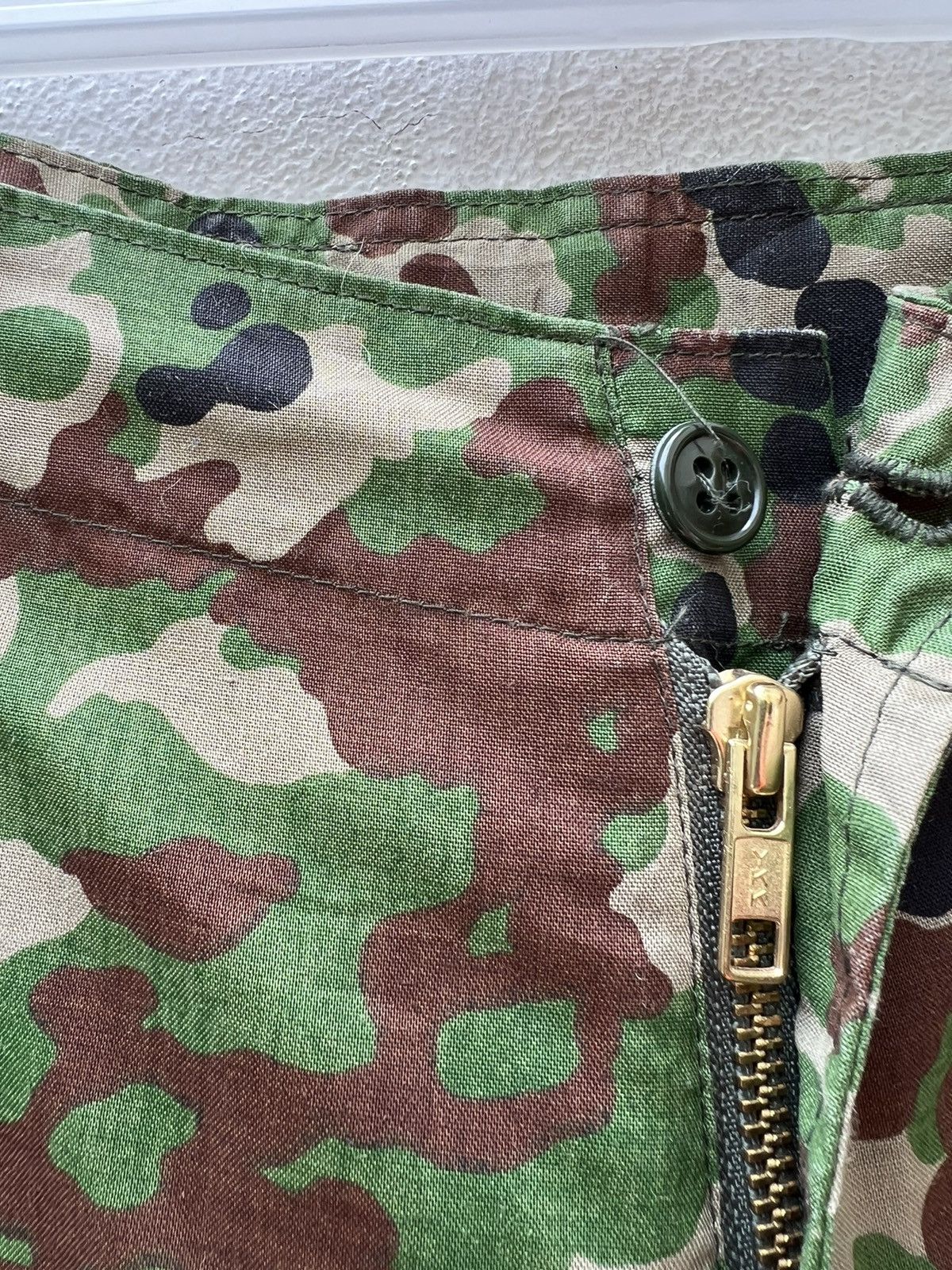 Vintage VTG Japan Jietai Flecktarn JGSDF Camo Cargo Linen Trouser Size US 36 / EU 52 - 7 Thumbnail