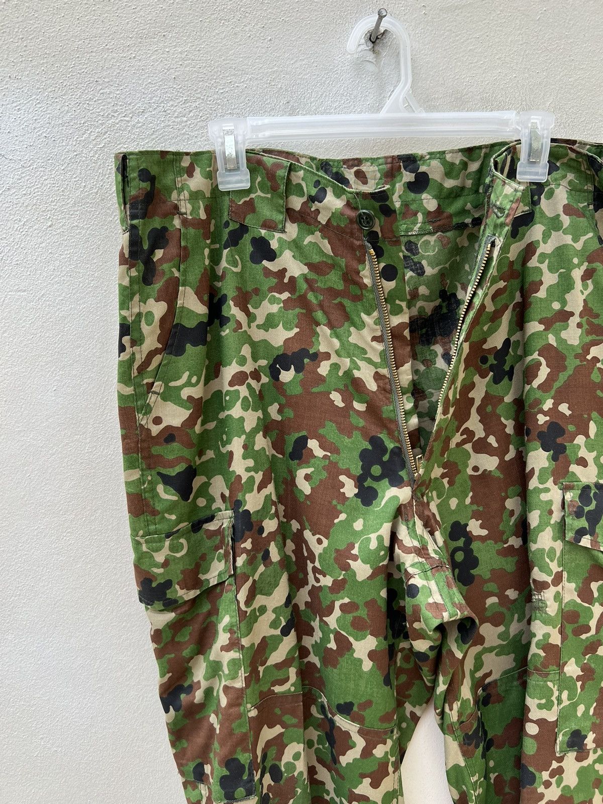 Vintage VTG Japan Jietai Flecktarn JGSDF Camo Cargo Linen Trouser Size US 36 / EU 52 - 8 Thumbnail