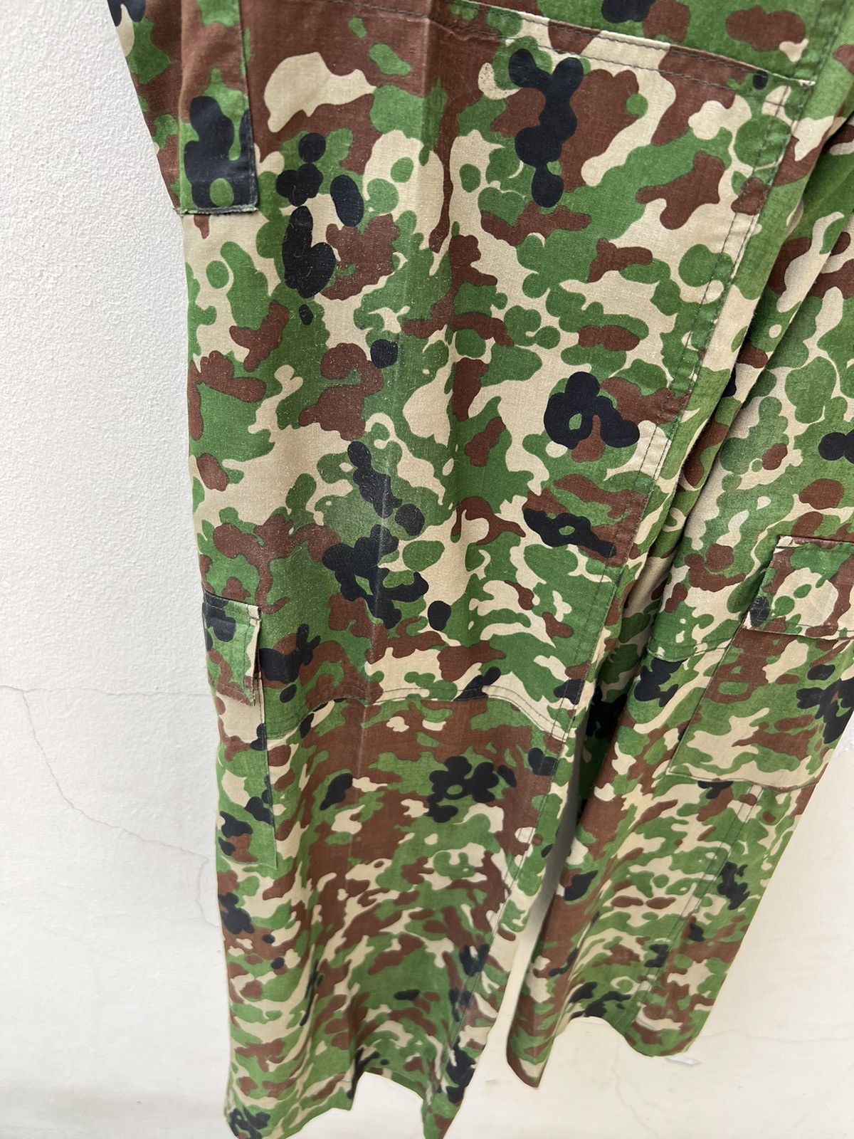 Vintage VTG Japan Jietai Flecktarn JGSDF Camo Cargo Linen Trouser Size US 36 / EU 52 - 10 Thumbnail