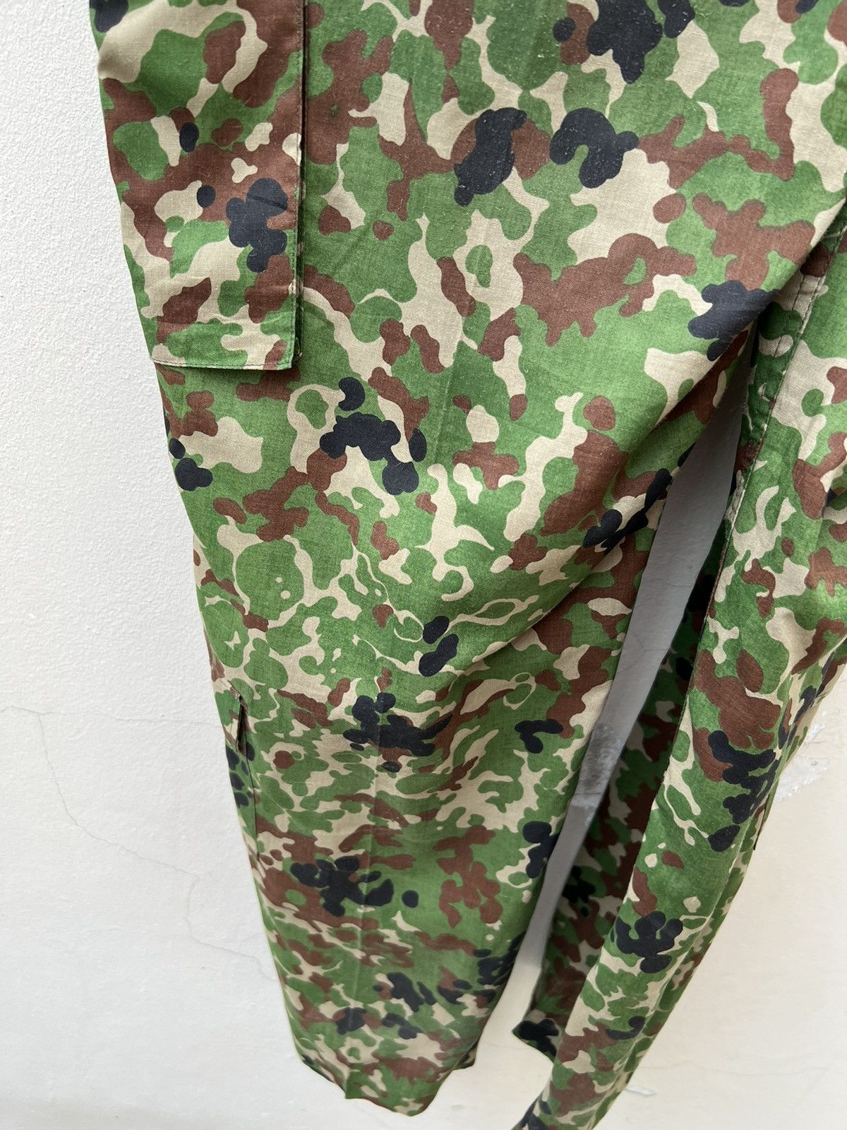 Vintage VTG Japan Jietai Flecktarn JGSDF Camo Cargo Linen Trouser Size US 36 / EU 52 - 16 Thumbnail