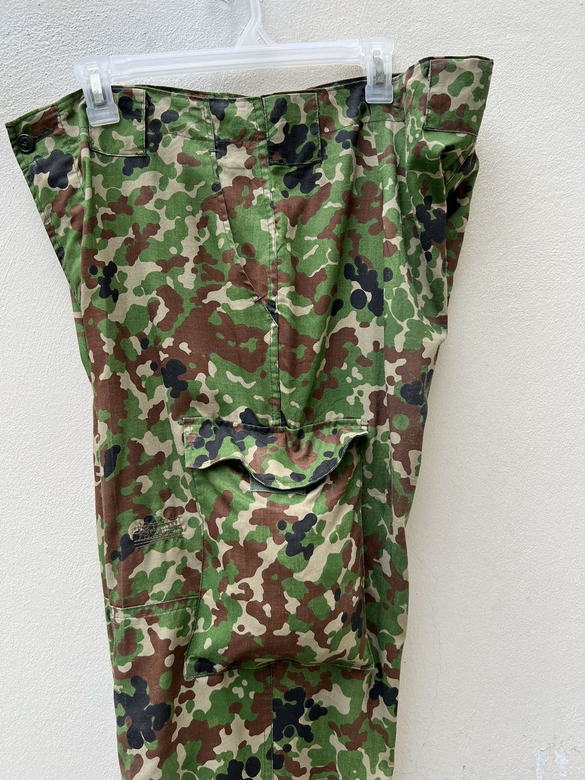 Vintage VTG Japan Jietai Flecktarn JGSDF Camo Cargo Linen Trouser Size US 36 / EU 52 - 20 Thumbnail