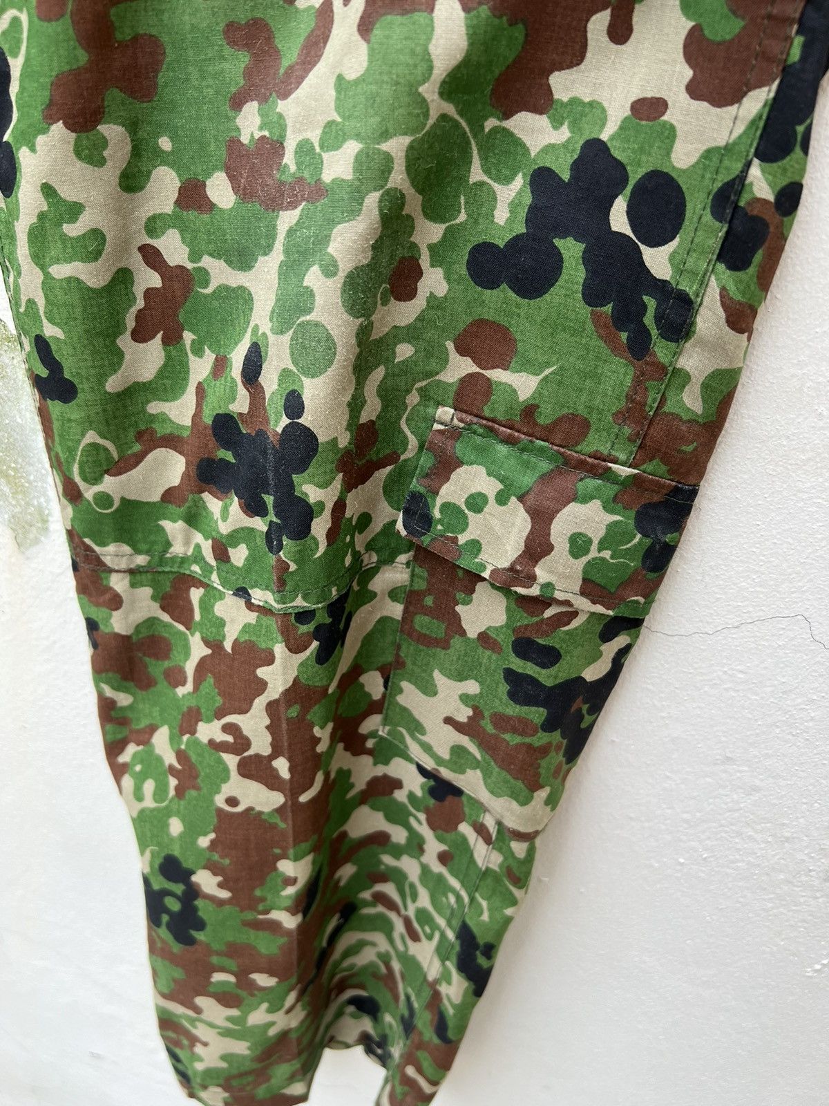 Vintage VTG Japan Jietai Flecktarn JGSDF Camo Cargo Linen Trouser Size US 36 / EU 52 - 13 Thumbnail