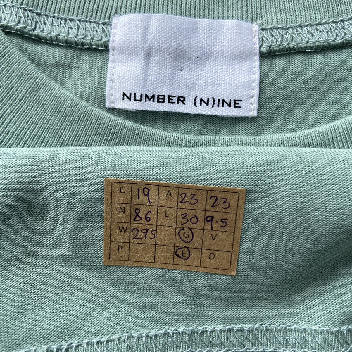 Number (N)ine Number nine Embroidery tshirt Size US XL / EU 56 / 4 - 3 Thumbnail